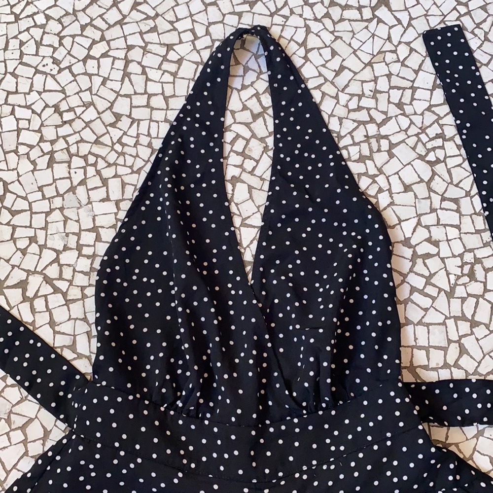 Pretty Little Thing Polka Dot Playsuit - Picture 5 of 9